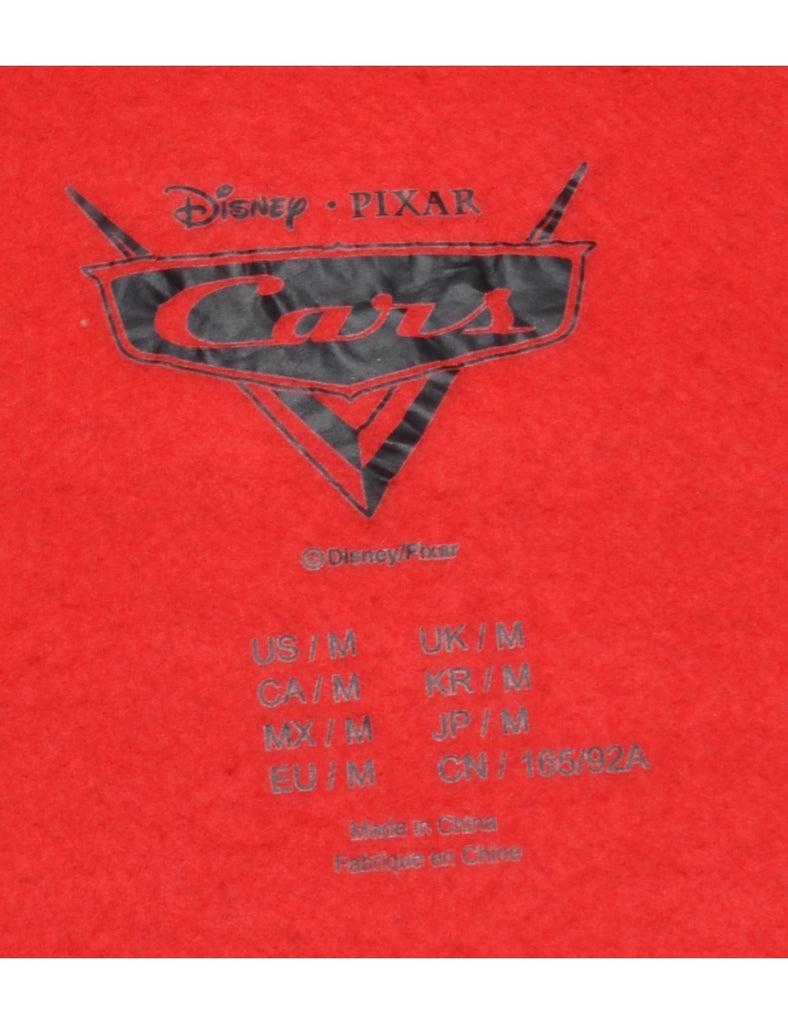 Disney  Mc Queen Cartoon Sweatshirt - M