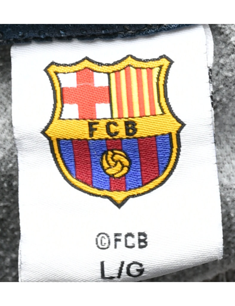 FCB Hooded Sports Sweatshirt - L