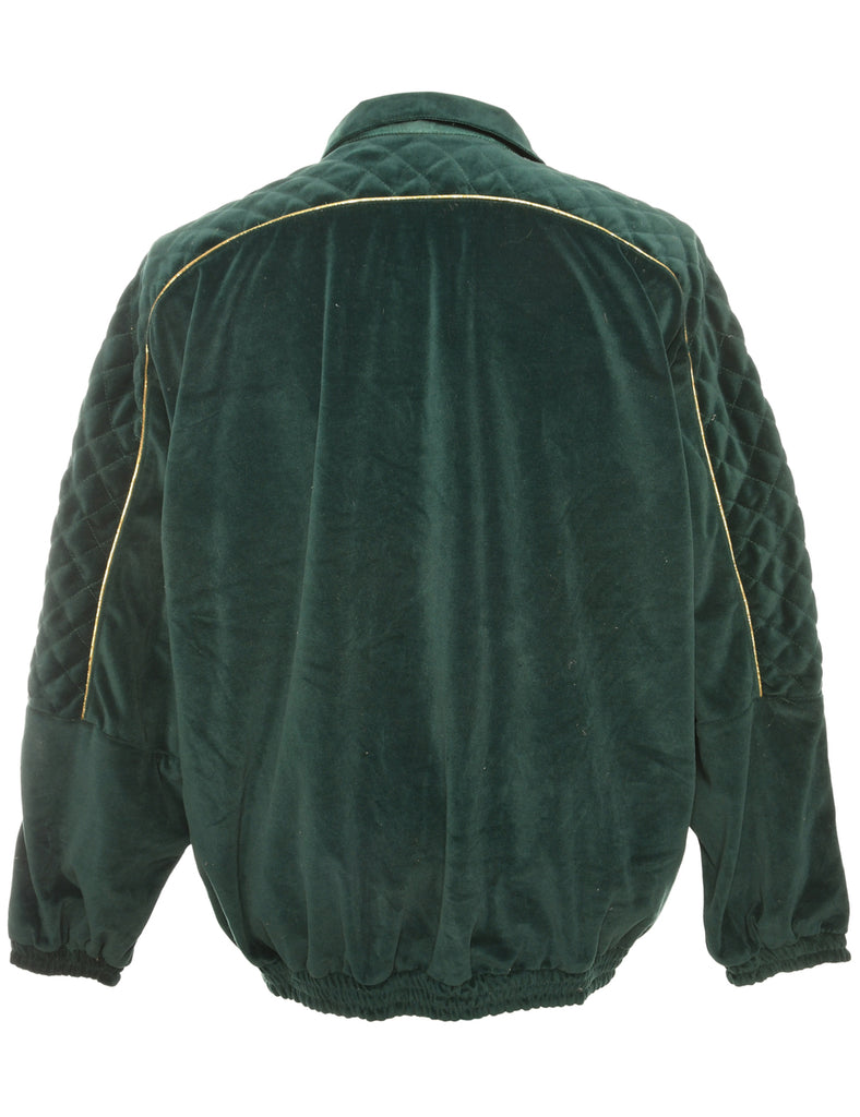 Green Track Top - M