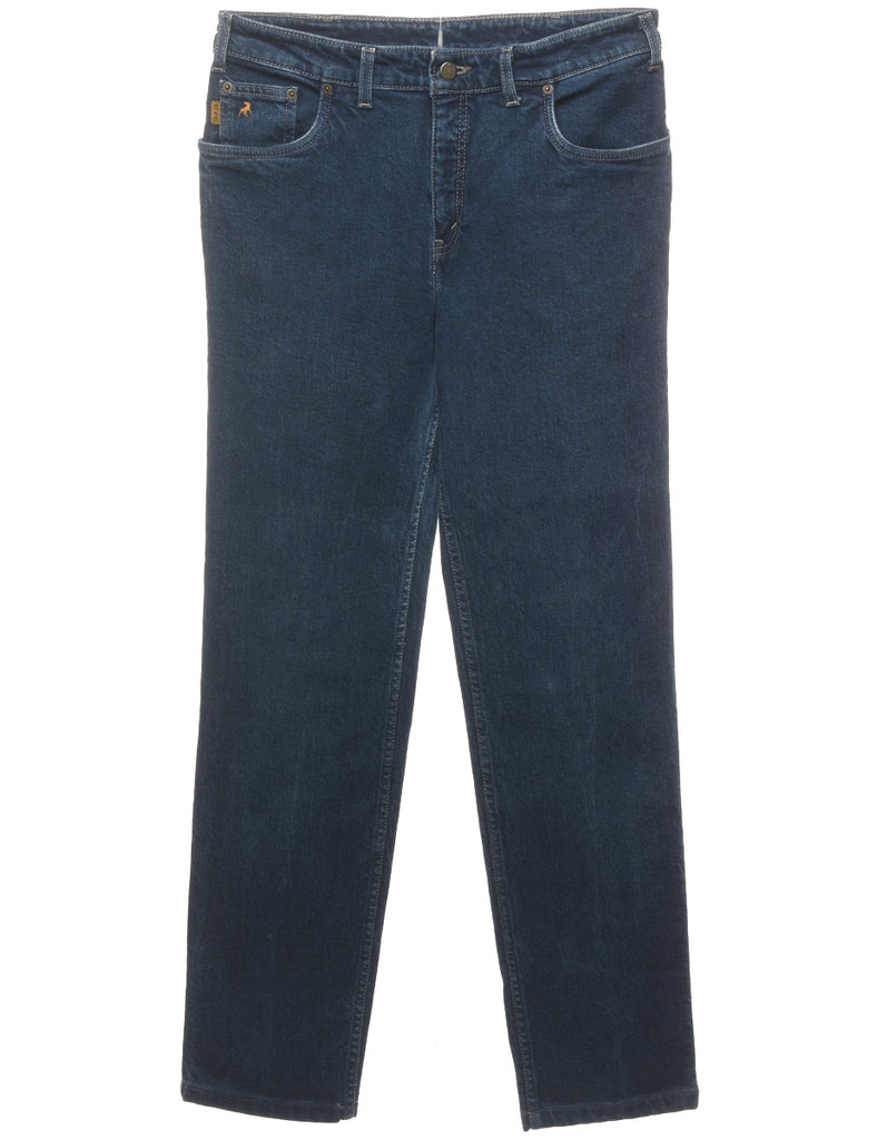 Indigo Straight Fit Jeans - W33 L33
