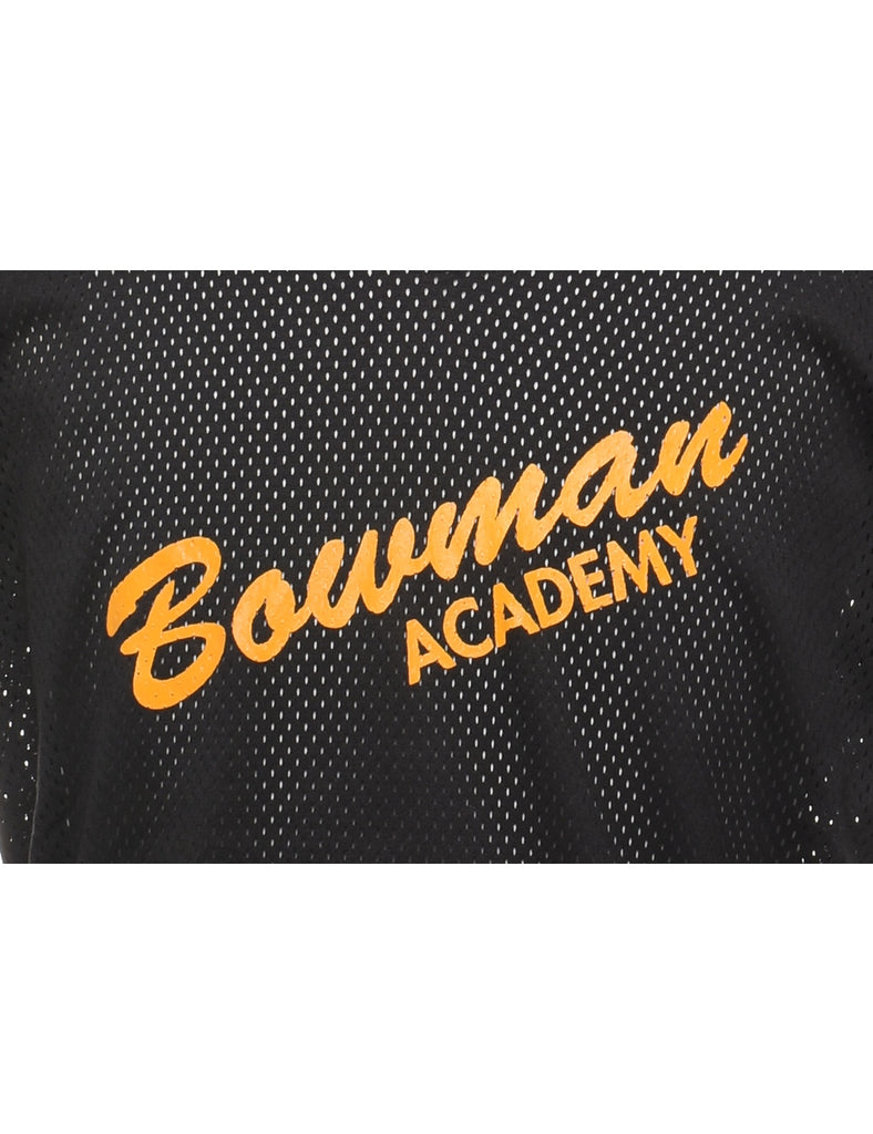 Mesh Black Bowman Academy Mesh Jersey - M