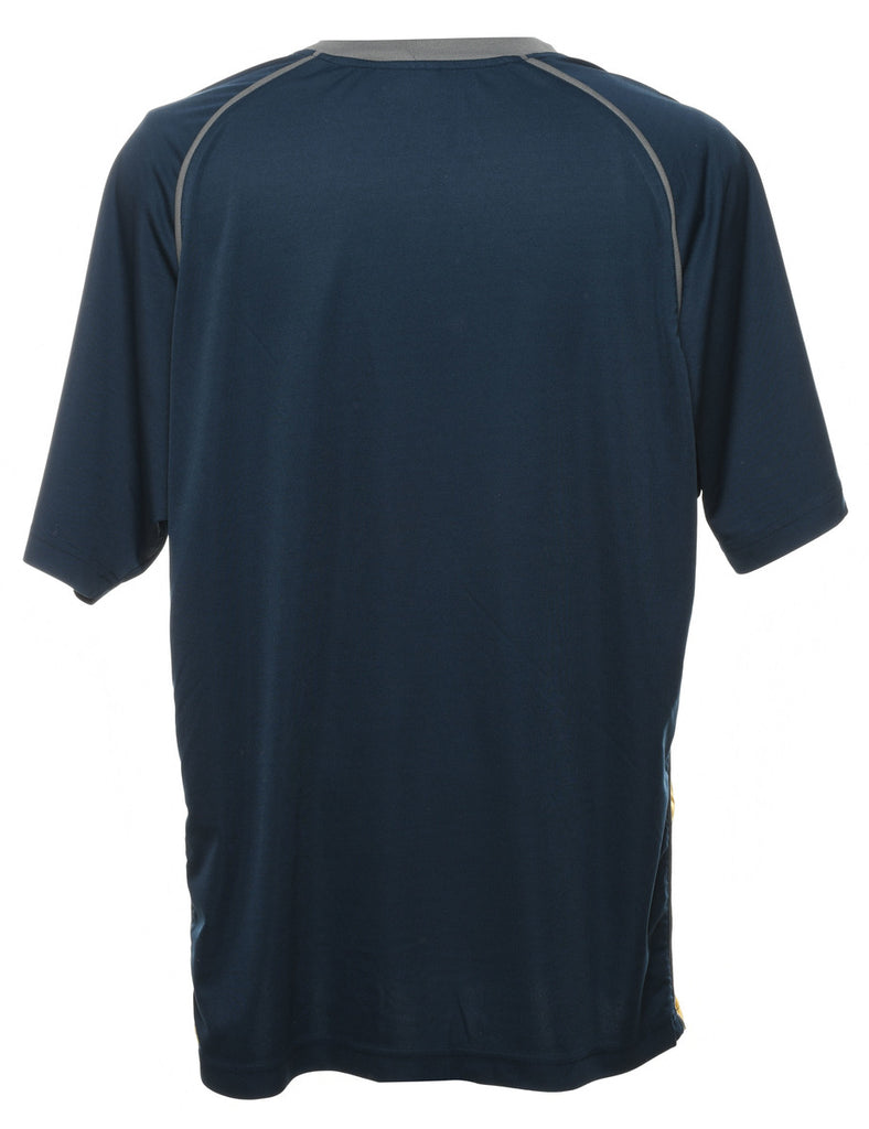 Navy Plain T-shirt - XL