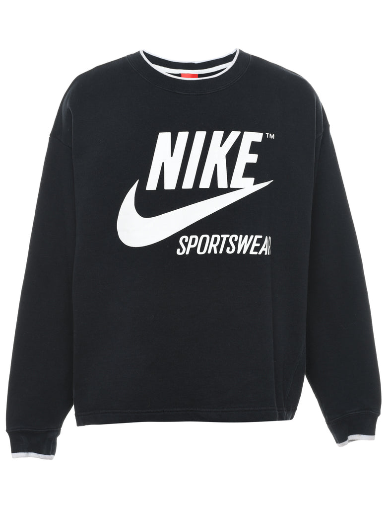 Nike Printed Sweatshirt - L