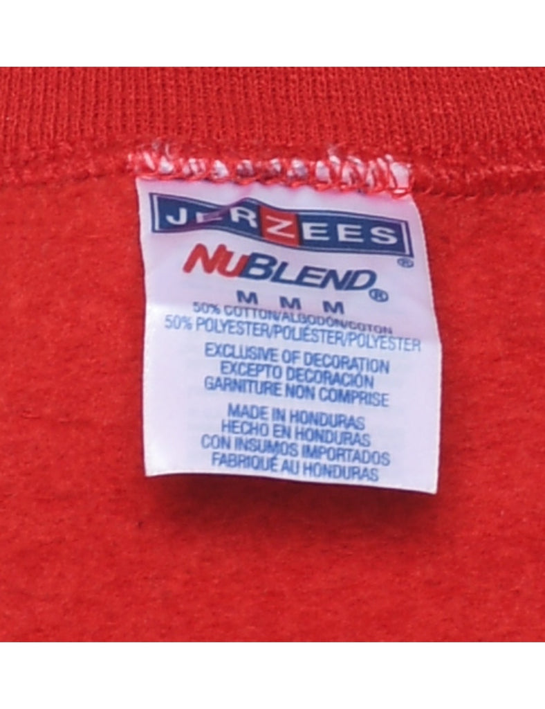 Red Christmas Sweatshirt - M