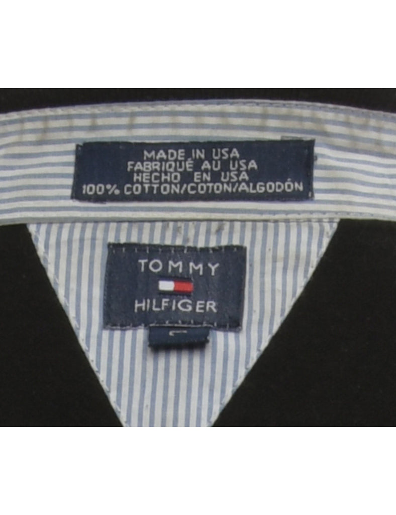 Tommy Hilfiger Black Polo Shirt - L