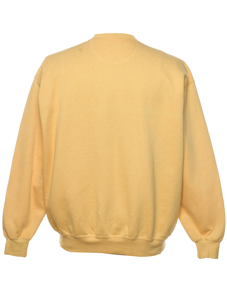 Yellow Christmas Sweatshirt - M