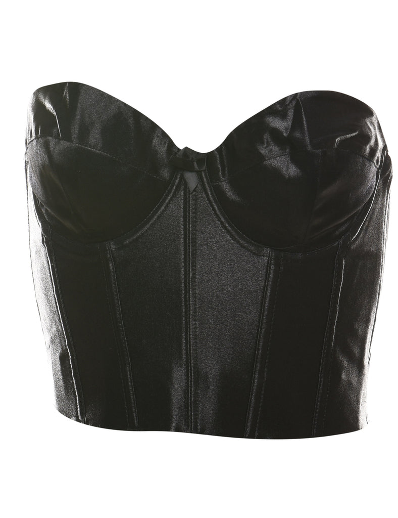 Black Classic Boned Corset - XS