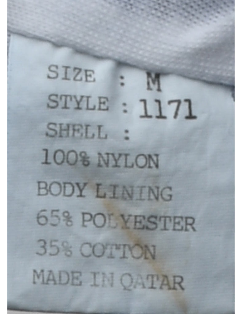 Blue Shiny Track Pants - W26 L28