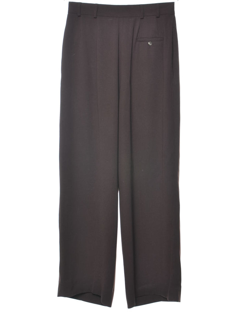Dark Brown Trousers - W29 L28