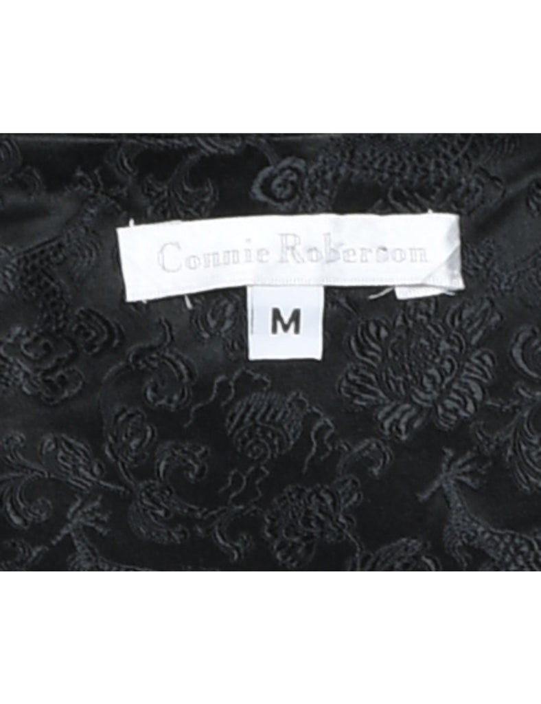 Dragon Design Black Evening Jacket - M