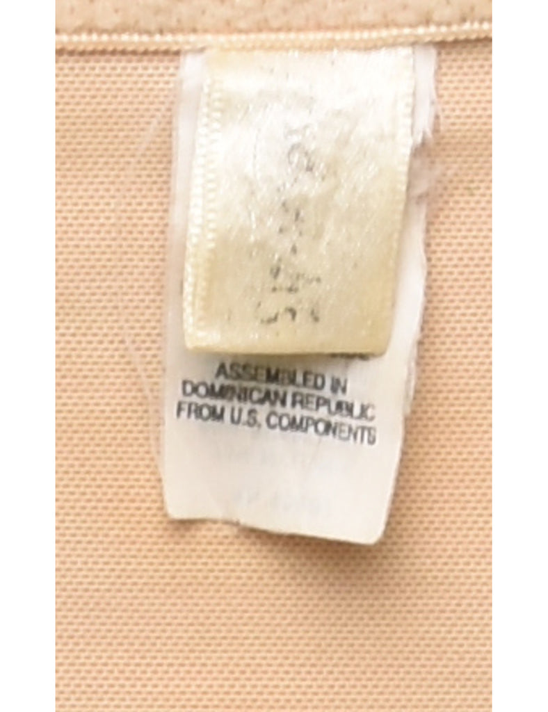 Floral Print Beige Corset - S