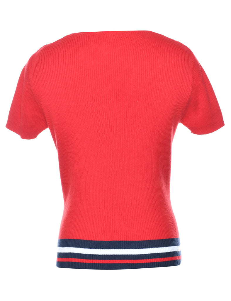 Karen Scott Red Jumper - S