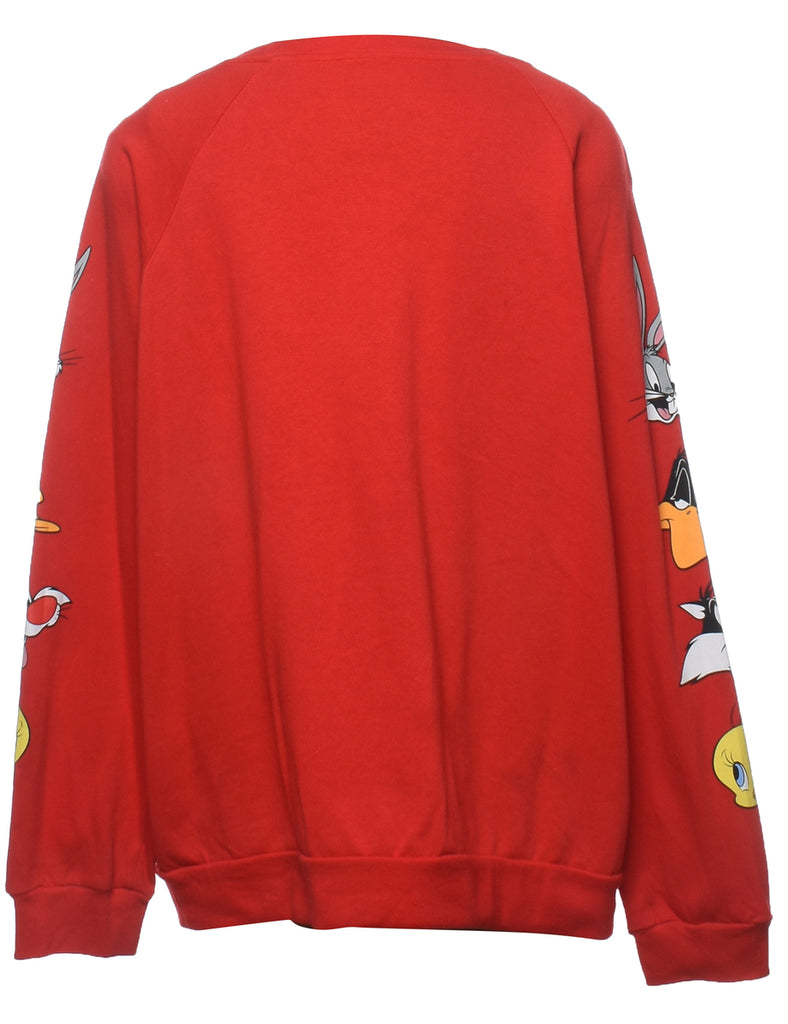 Looney Tunes Printed Sweatshirt - XXL