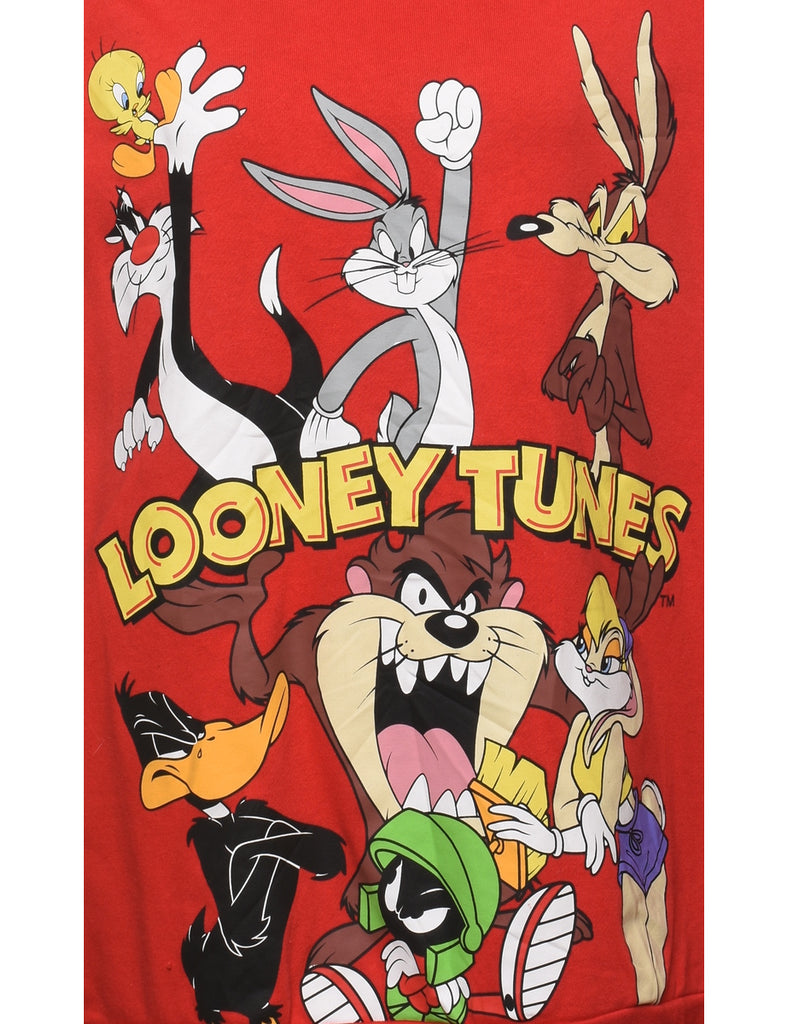 Looney Tunes Printed Sweatshirt - XXL