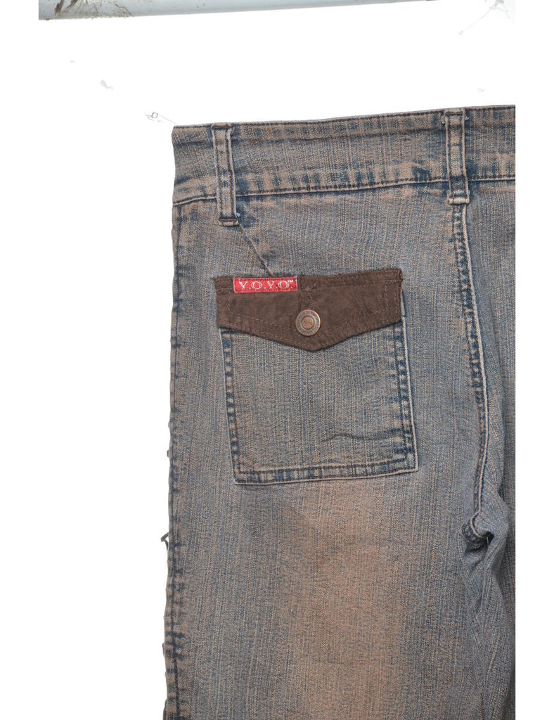 Low-Rise Y2K Bootcut Jeans - W29 L31