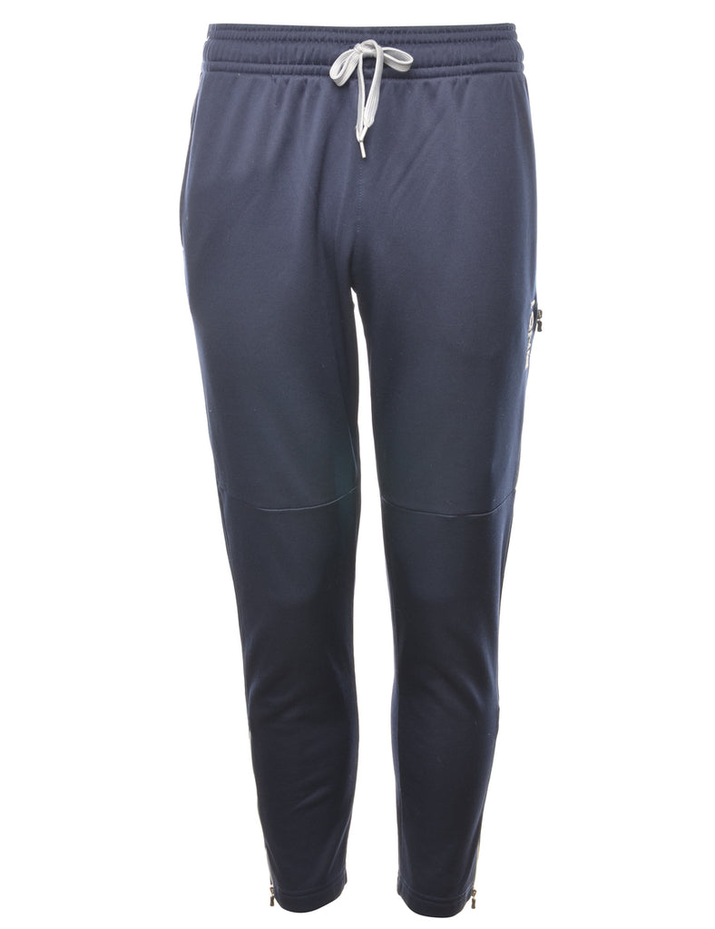 Navy Slim Leg Track Pants - W30