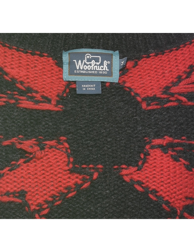 Woolrich Patterned Jumper - M