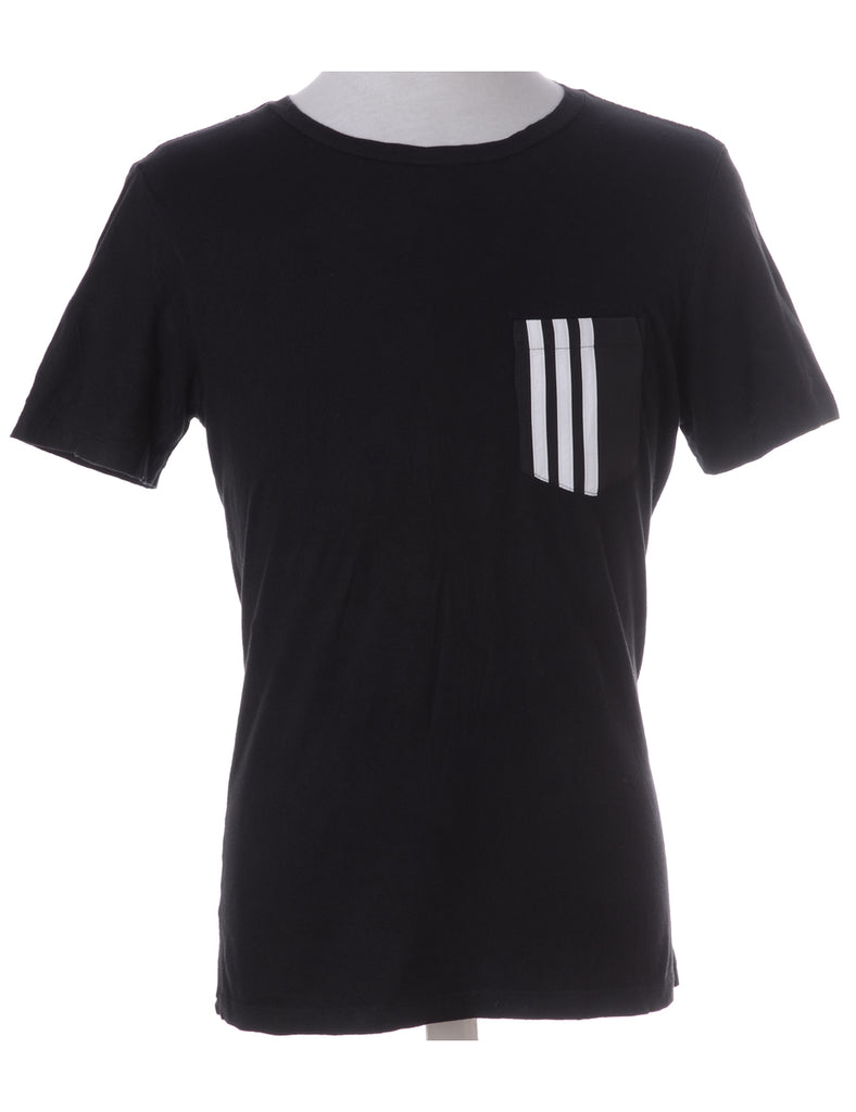 Label Adam Stripe Pocket Tee - T-shirts - Beyond Retro