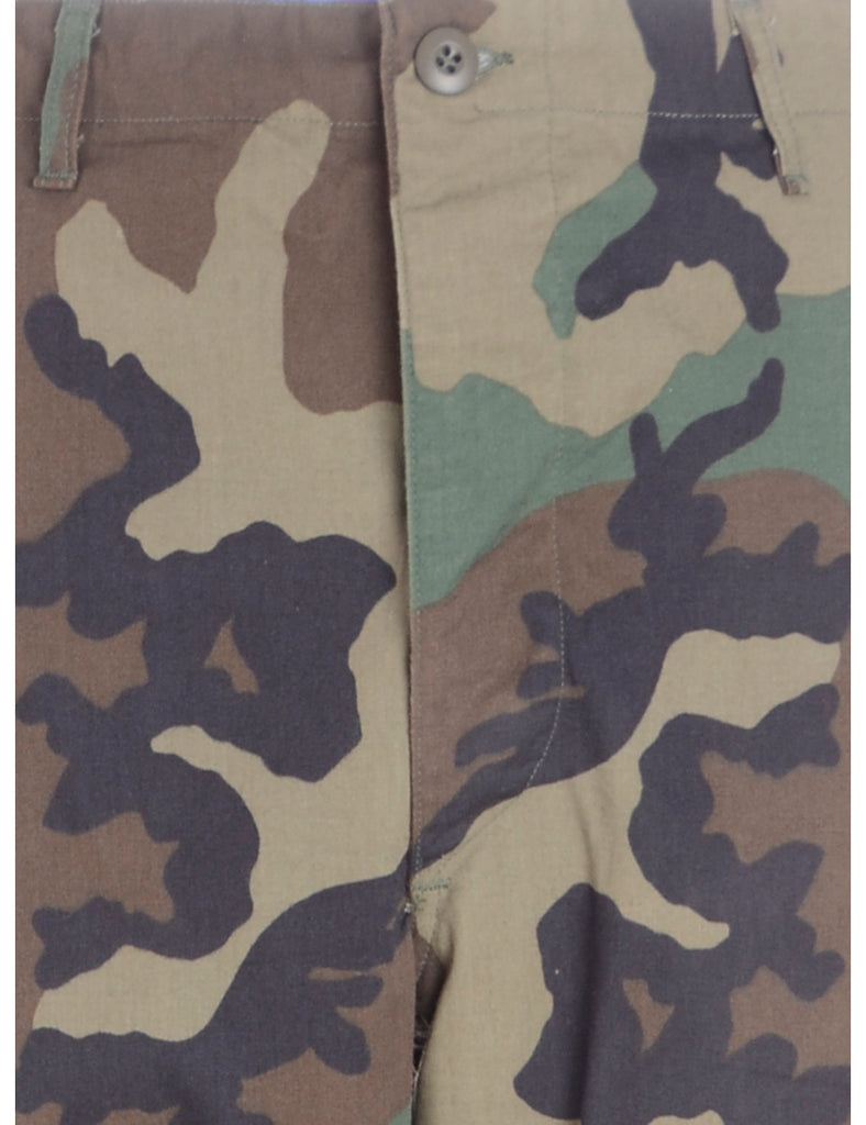 Beyond Retro Label Label Jacob Tapered Army Trousers