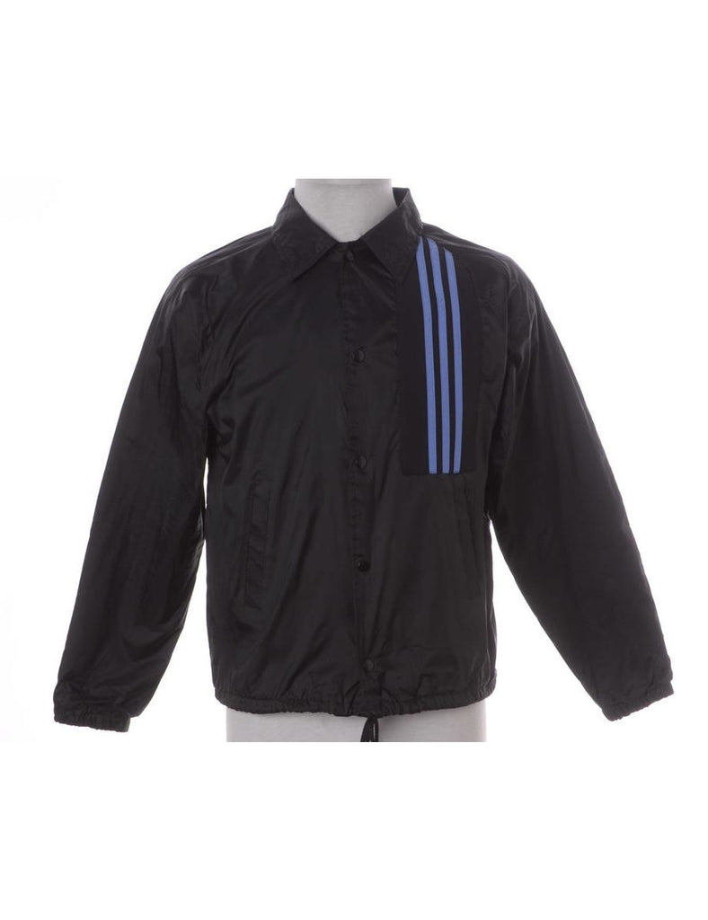 Beyond Retro Label Label Tino Stripe Front Coach Jacket