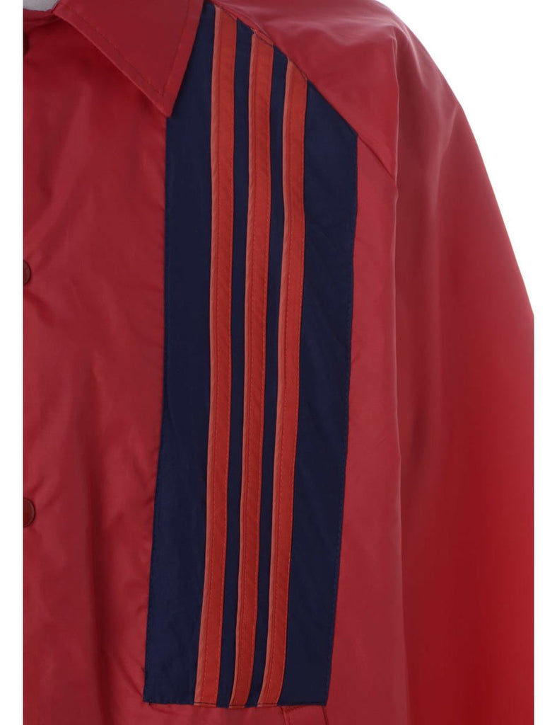 Beyond Retro Label Label Tino Stripe Front Coach Jacket