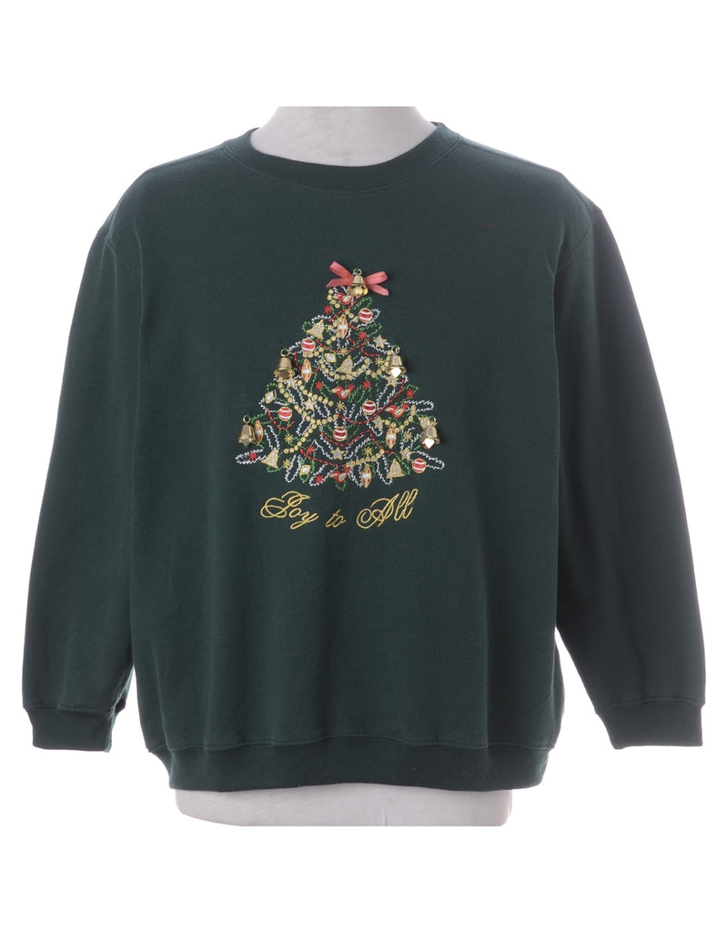 Beyond Retro Label Label Jingle Bells Sweatshirt