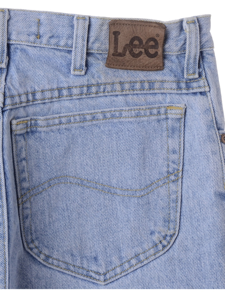 Beyond Retro Label Label Light Wash Cropped Jeans