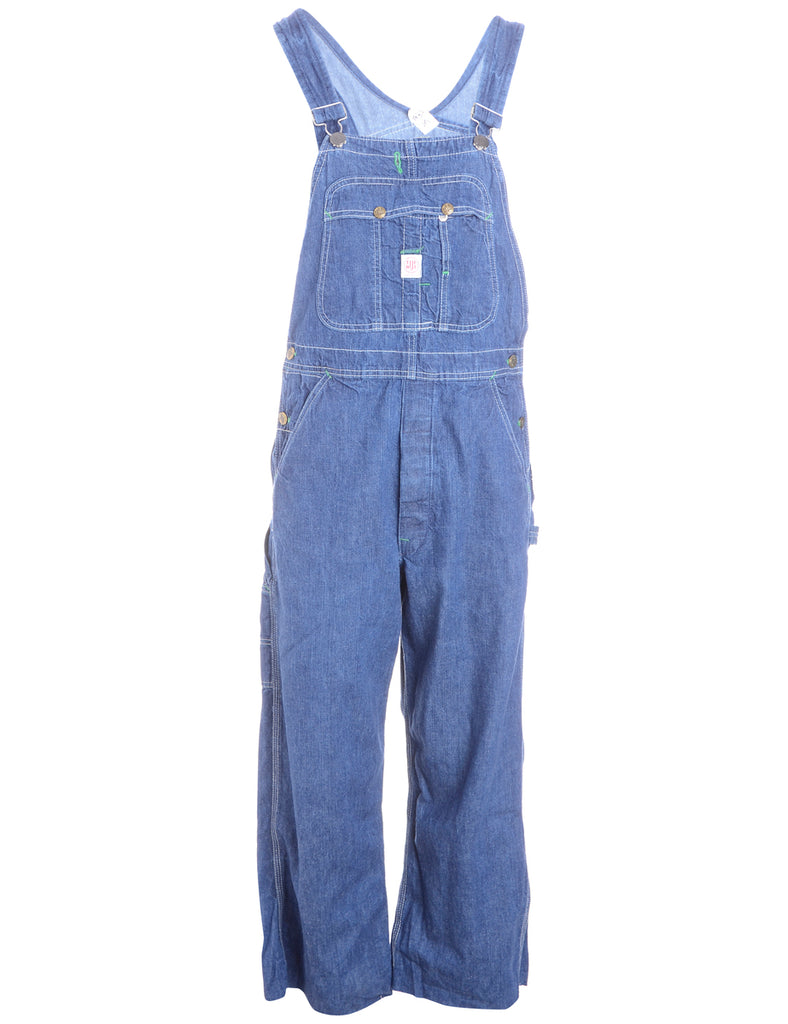 Beyond Retro Label Label Cropped Dungarees