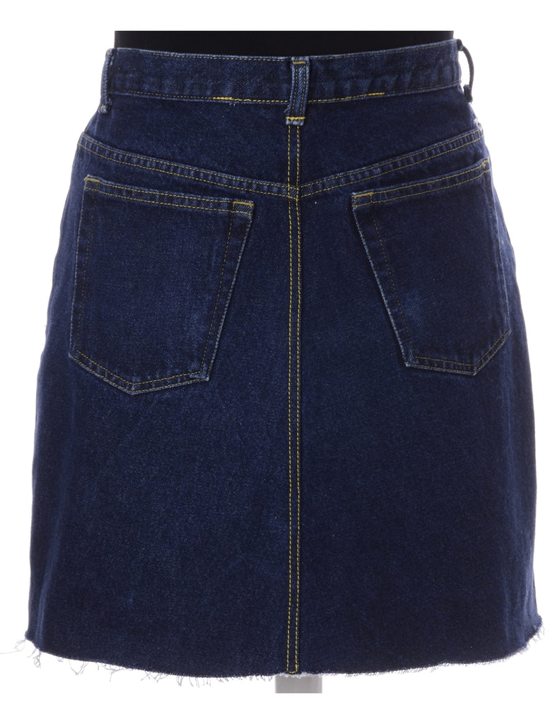 Beyond Retro Label Label Jess Denim Jeans Mini Skirt