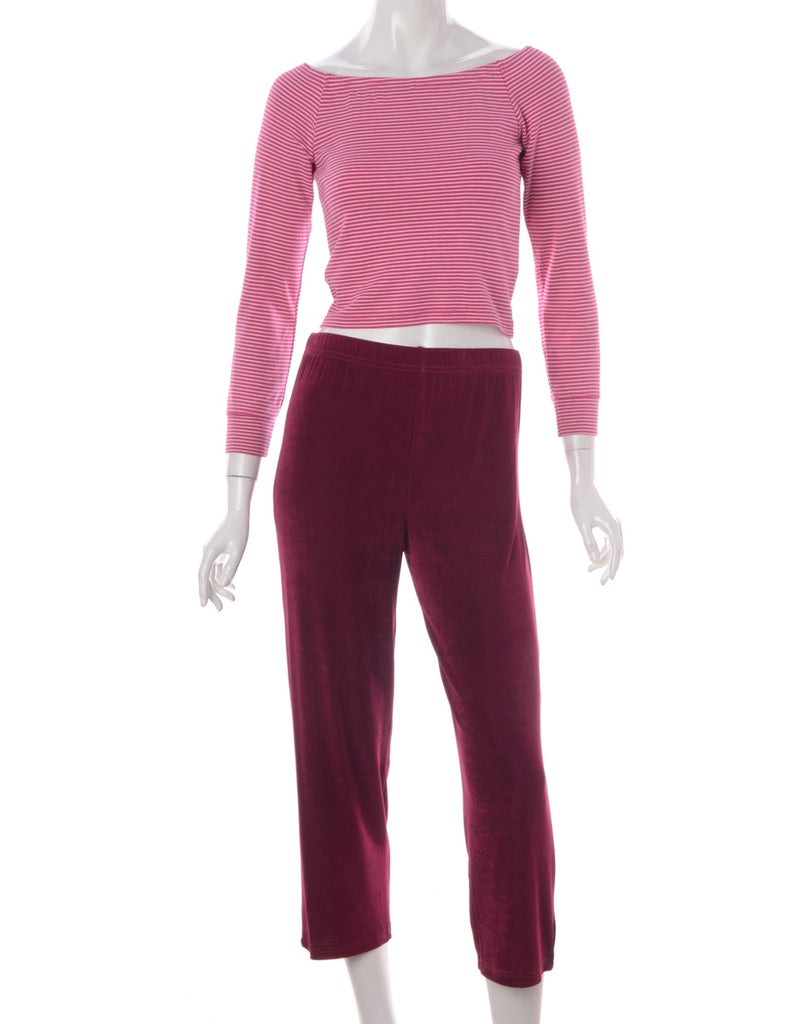 Beyond Retro Label Label Lara Cropped Lycra Trouser