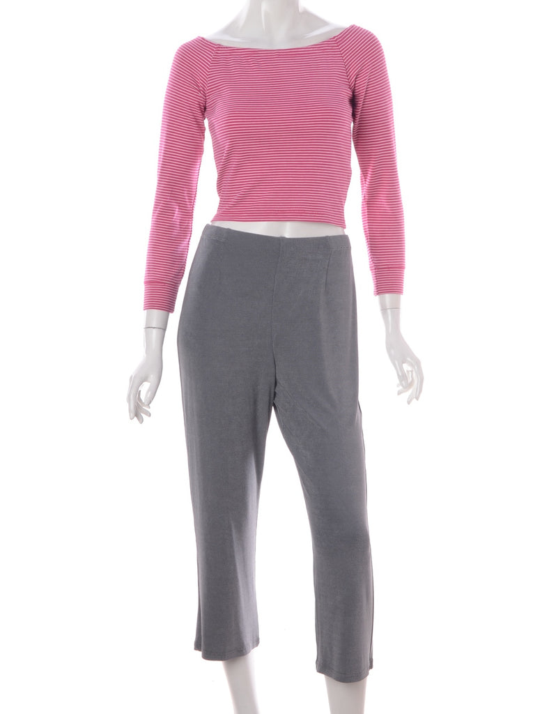 Beyond Retro Label Label Lara Cropped Lycra Trouser