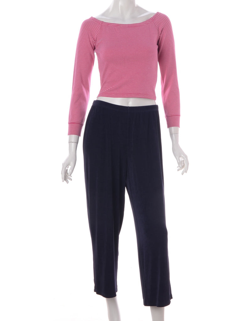 Beyond Retro Label Label Lara Cropped Lycra Trouser