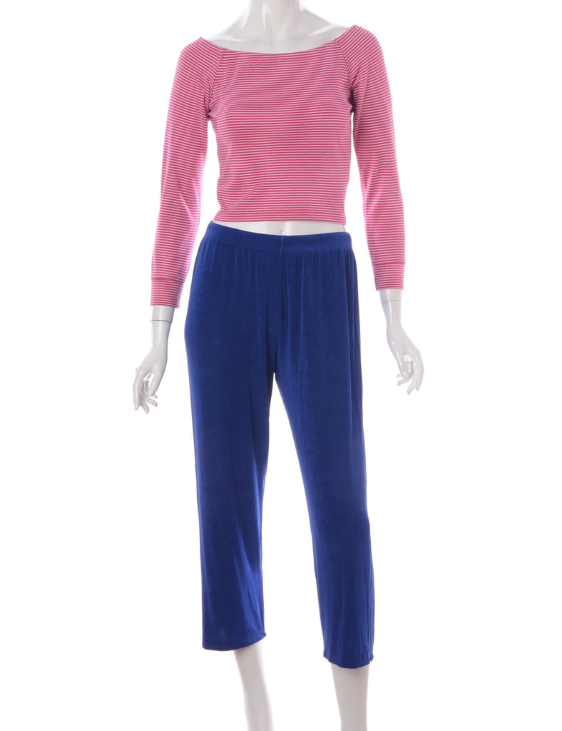 Beyond Retro Label Label Lara Cropped Lycra Trouser