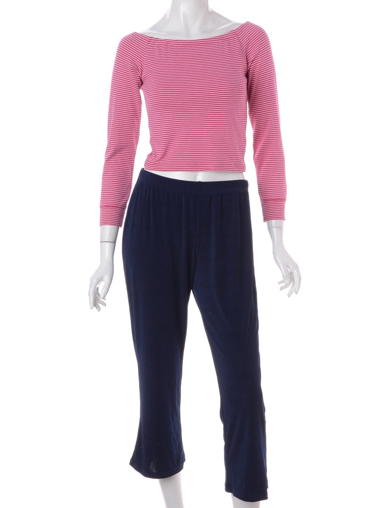 Beyond Retro Label Label Lara Cropped Lycra Trouser