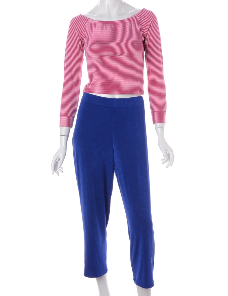 Beyond Retro Label Label Lara Cropped Lycra Trouser