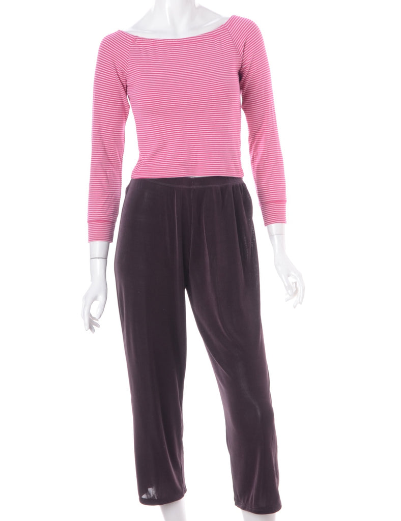 Beyond Retro Label Label Lara Cropped Lycra Trouser