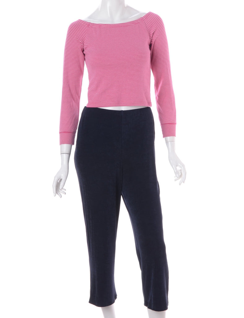 Beyond Retro Label Label Lara Cropped Lycra Trouser