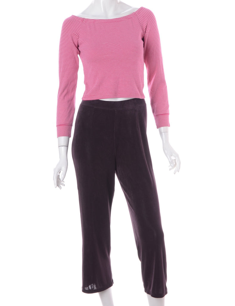 Beyond Retro Label Label Lara Cropped Lycra Trouser