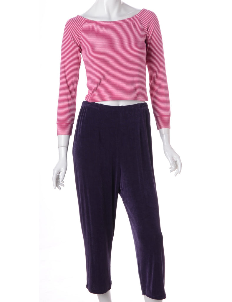 Beyond Retro Label Label Lara Cropped Lycra Trouser