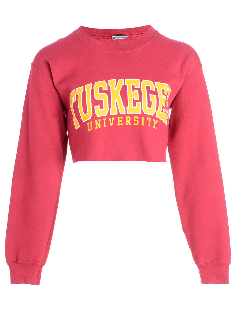 Beyond Retro Label Label Riely Raw Hem Sweatshirt