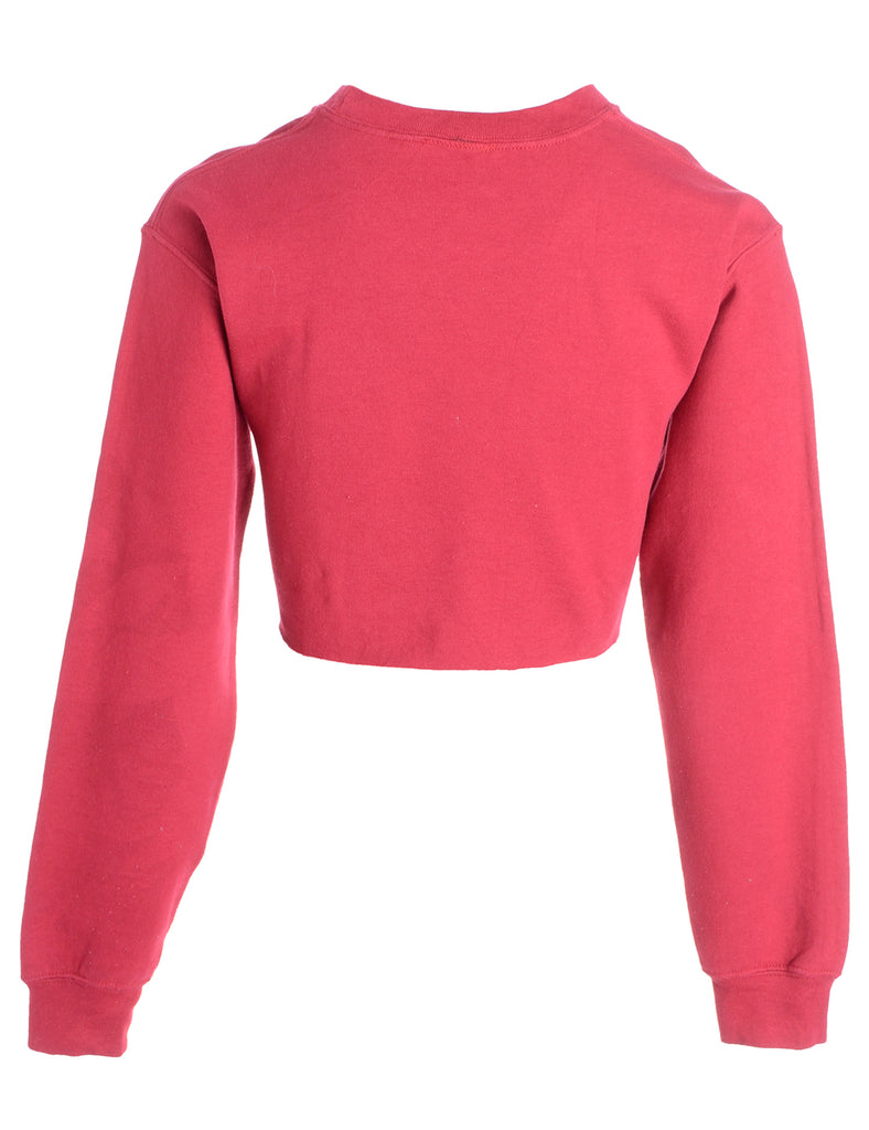 Beyond Retro Label Label Riely Raw Hem Sweatshirt