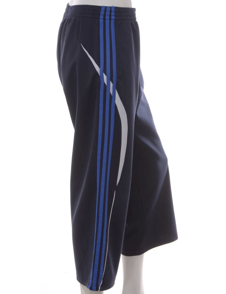 Beyond Retro Label Label Upcycled Adidas Mel Cropped Track Pants