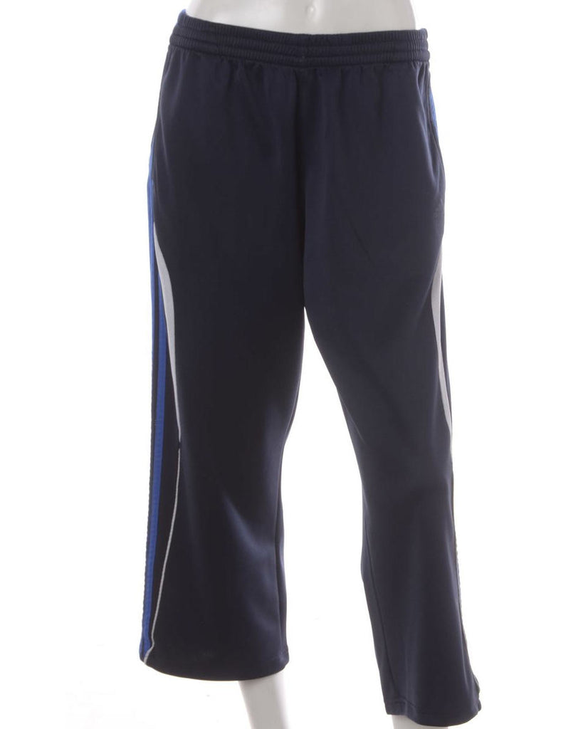 Beyond Retro Label Label Upcycled Adidas Mel Cropped Track Pants