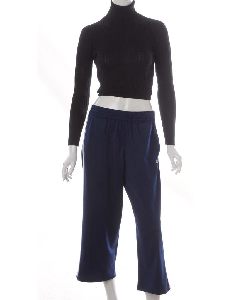 Beyond Retro Label Label Upcycled Adidas Mel Cropped Track Pants