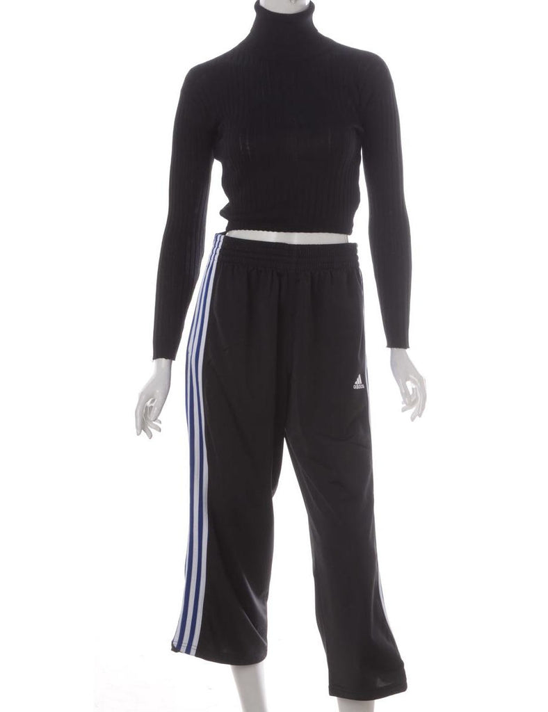 Beyond Retro Label Label Upcycled Adidas Mel Cropped Track Pants
