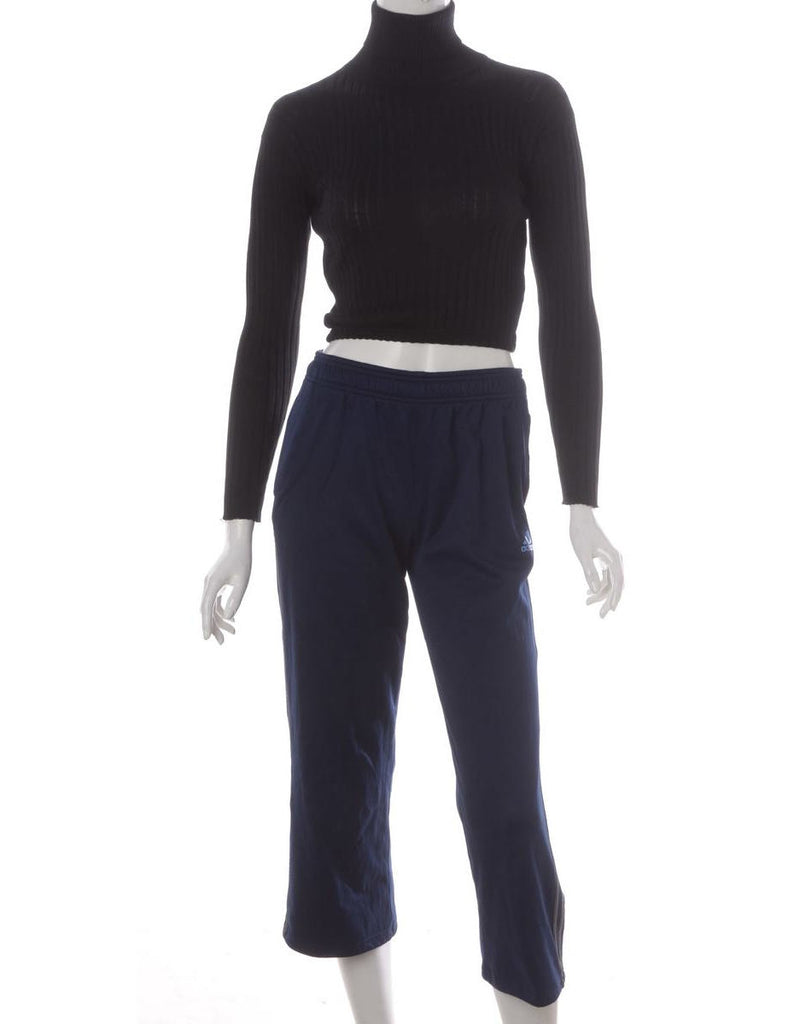 Beyond Retro Label Label Upcycled Adidas Mel Cropped Track Pants