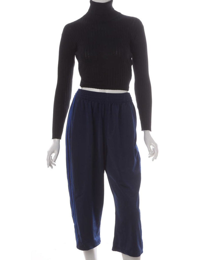 Beyond Retro Label Label Upcycled Adidas Mel Cropped Track Pants